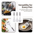 thumbnail image 3 of Unique Bargains Heat Resistant Cooking Utensils Kitchen Spatula Set Skimmer 3Pcs, 3 of 5