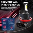 thumbnail image 5 of Fit for Chevy Equinox 2019 2020 2021 – 9012+H11 LED Headlight Set Bulbs Combo 4 Pack, 6,500K Cool White 30,000LM Super Bright, Premium LED High/Low Beam + Foglights Lamp Upgrade Set, 5 of 13