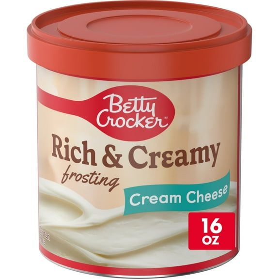 Pack of 2 - Betty Crocker Rich and Creamy Cream Cheese Flavored Frosting 16 oz