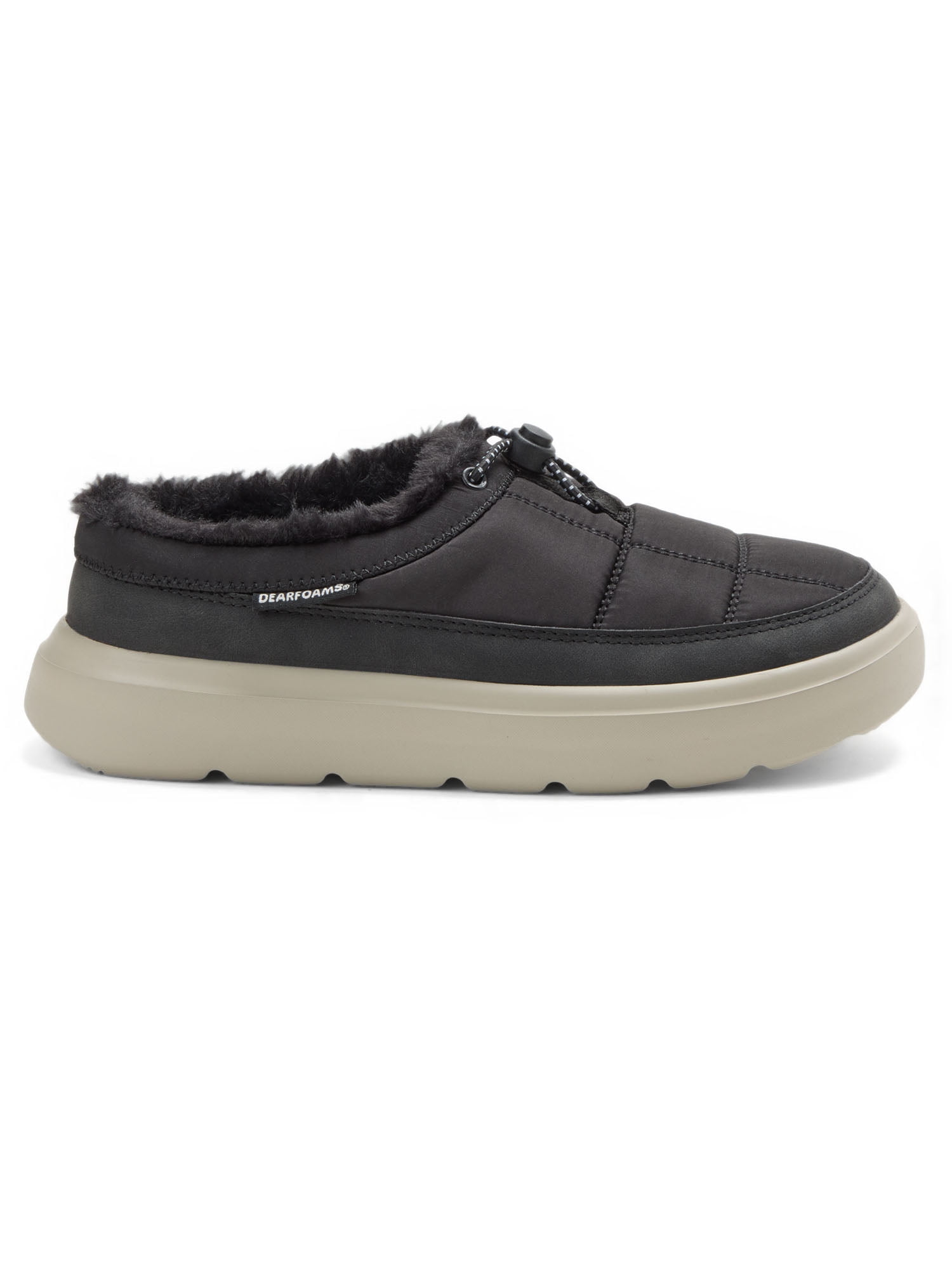 Dearfoams Cozy Comfort Women's Easymellow Bungee Strap Slip On Clog Shoe