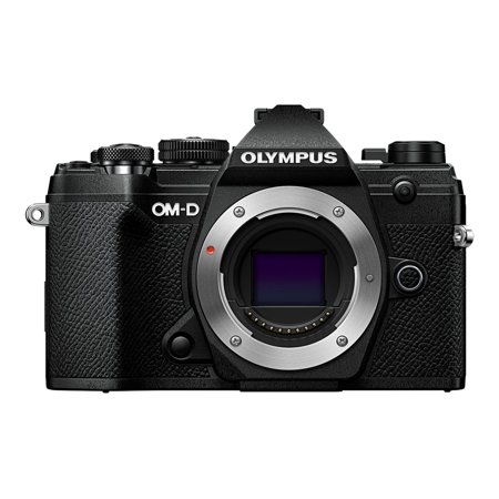 Olympus OM-D E-M5 Mark III Mirrorless Camera with Lens - Black