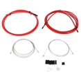 thumbnail image 1 of 2024Kit de carcasa de cable de freno de bicicleta Cable de cambio de bicicleta y cable de transmisión para bicicleta de montaña bicicleta de carretera Rojo, 1 of 5