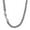 White Gold, variant on JewelStop 14K Yellow Gold 3.5 mm Braided foxtail Necklace, Lobster Claw Clasp - 18 Inches, 6.5gr.