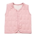 thumbnail image 5 of LYHao Insulated Warm Vest For Kids With Trim Detailing Cozy Layering Piece For Girls And Boys Toddler Sleeveless Jacket Girls Jacket Coat,Sizes 6-7 Years, 5 of 5