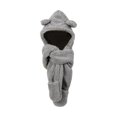 thumbnail image 1 of Conjunto de invierno para mujer, gorro cálido, bufanda, conjunto de guantes con forro polar, conjunto de gorro de felpa grueso para mujeres y niñas, 1 of 3