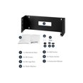 thumbnail image 6 of StarTech 19" Hinged Wall Mounting Bracket for Patch Panels, 6 of 7