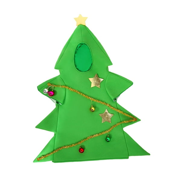 Disfraz de árbol de Navidad para niños: disfrazarse para una actuación en el escenario De la talla la XL