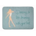 thumbnail image 1 of Caroline's Treasures BB5379RUG la Danse C'est comme Rêver Tapis en Mousse à Mémoire Lavable en Machine, 1 of 4