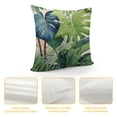 thumbnail image 4 of PRATYUS  Pillow Cover Tropical Palm Leaves Throw Pillow Case Cushion Cover Pillowcase for Sofa Home Bed Decorative 12x12in, 4 of 5