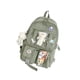 thumbnail image 3 of Mochila escolar para niñas adolescentes, bonita mochila escolar para el trabajo, para la escuela secundaria, informal verde claro, 3 of 9