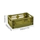 thumbnail image 3 of Desktop Folding Storage Basket Kitchen Household Refrigerator Industrial Style Coffee Corner Sundry Organising Basket Stackable Small Size, 3 of 6