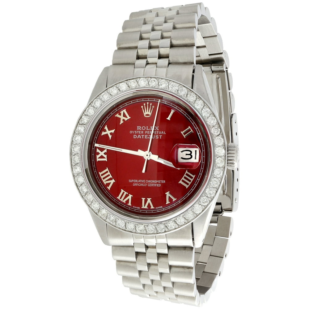 mens rolex datejust roman numerals
