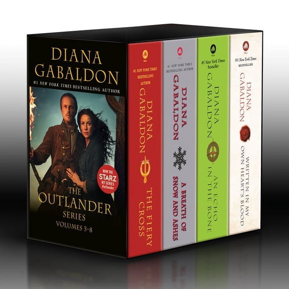 Outlander Volumes 5-8 (4-Book Boxed Set): The Fiery Cross, a Breath of Snow and Ashes, an Echo in the Bone, Written in M, (Paperback)