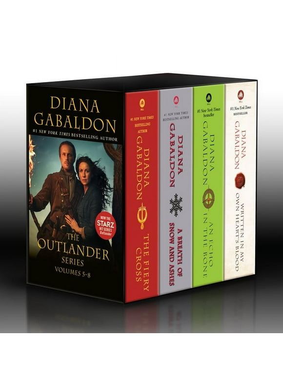Outlander Volumes 5-8 (4-Book Boxed Set) : The Fiery Cross, A Breath of Snow and Ashes, An Echo in the Bone, Written in My Own Heart's Blood (Paperback)
