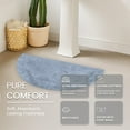 thumbnail image 2 of HOME WEAVERS Waterford Collection Cotton Slice Rug, 17" x 30", Blue, 2 of 9