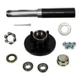 thumbnail image 4 of SOUTHWEST WHEEL 2,000 lbs Trailer Axle Spindle with 4-4"" Bolt Circle Hub, 4 of 4