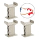 thumbnail image 5 of Muelles de puente de tren Accesorios de ferrocarril de madera Marcas compatibles Estilo A Gris, 5 of 8