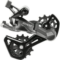 microSHIFT ADVENT RD-M619M-B Rear Derailleur - 9-Speed, Medium Cage, Black