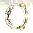 thumbnail image 2 of Coque de Montre Galvanisée Boîtier de Montre Boîtier de Protection Couvercle de Montre Compatible pour Garmin Forerunner 245 Musique Smartwatch (Golden), 2 of 9