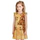 thumbnail image 1 of Balery Not All Those Who Wander Are Lost2 Camisón de princesa para niñas, pijama de algodón con mangas abullonadas, suave y bonito.-Medium, 1 of 6