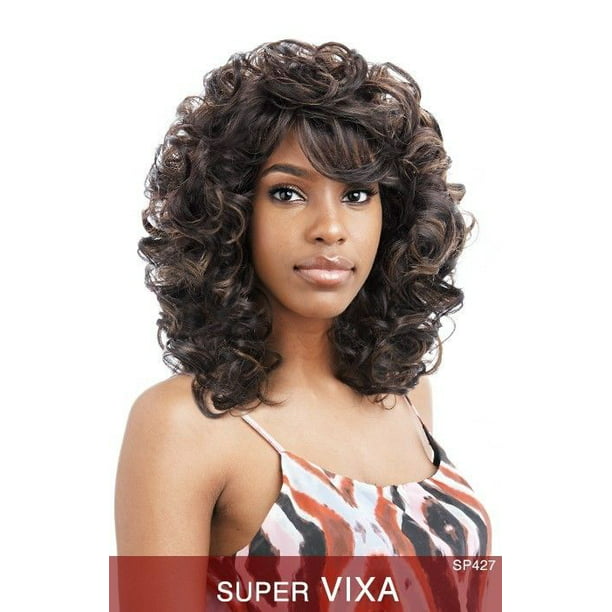 SUPER VIXA BY VANESSA FIFTH AVENUE COLLECTION SYNTHETIC LONG CURLY WIG ...