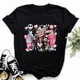 thumbnail image 3 of Disney-Camiseta con estampado de Jack Sally para mujer, camiseta informal de manga corta, ropa de primavera y verano, 3 of 5