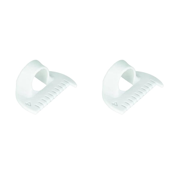 2PCS Edge Sewing Lockranding Tool, Edge Stitch Lock & Sewing Gauge, Sewing Templates, 3/4mm Needle Gauge Quilting Ruler Measuring Tool