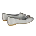 thumbnail image 2 of XY London Ballerines pour Femmes Rory à Strass à Enfiler avec Nœud, 2 of 4