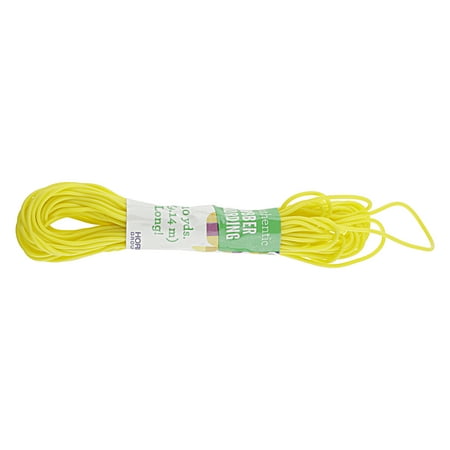 Horizon Authentic Yellow Rubber Cording, 10 Yards