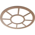 thumbnail image 2 of 30"OD x 10 7/8"ID x 3/8"T Grace Wood Fretwork Pierced Ceiling Medallion, Wood (Paint Grade), 2 of 3