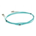 thumbnail image 3 of AddOn 5m LC to LC Aqua OM3 Duplex OFNR Riser-Rated Fiber Patch Cable, 3 of 6