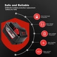 thumbnail image 5 of (4PACKS 12.0AH)New Model 12.0Ah/18V Lithium Battery Replace for Mil M18 Battery Compatible with All Original Mil 48-11-1850 48-11-1860 48-11-1845 48-11-1828, 5 of 9