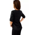 thumbnail image 3 of Blusa Moda Collar En V Cremallera Elegante Y Casual Camisa, 3 of 8