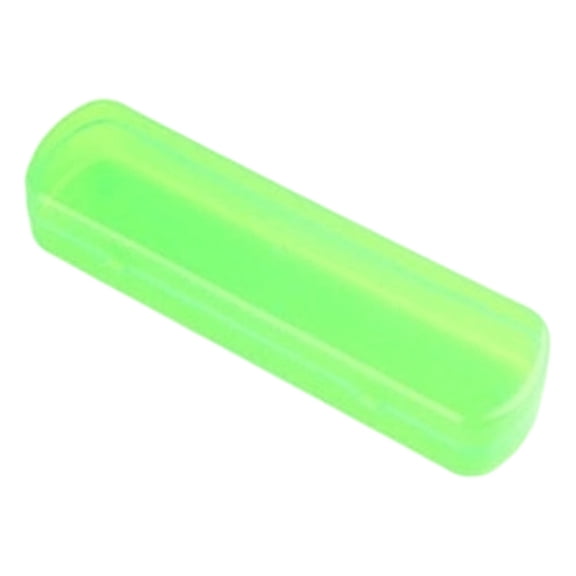 Portable Travel Toothbrush Case, Plastic Toothbrush Container Protector Cover With Drain Holes, Breathable Plastic Toothbrush Holder for Home, Travel, Business, Camping, Hotel,Green