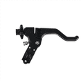 thumbnail image 2 of 2X Motorcycle 22mm Stunt Clutch Lever Short Performance Cable Easy Pull Left Lever for Grom RM125(Black), 2 of 8