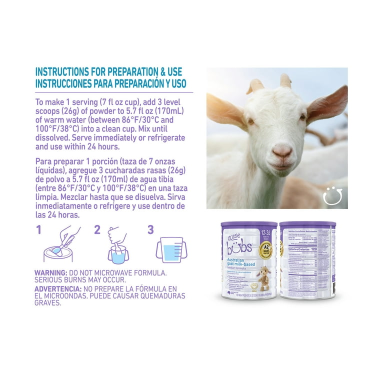 Aussie Bubs™ Australian Goat Milk-based Toddler Formula