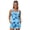 Blue Starfish, variant on Xoenoiee Boho Mandala Flower Print Blouson Tankini Swimsuits for Women 2026 Tummy Control Two Piece Bathing Suits with Sporty Pockets Swim Shorts, S