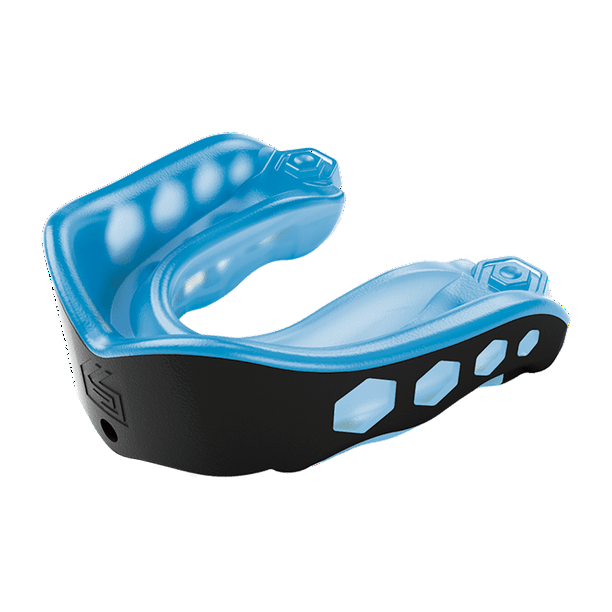 Shock Doctor 6100 Gel Max Mouthguard, Adult ACTIVE, BLUE/BLACK Walmart.com