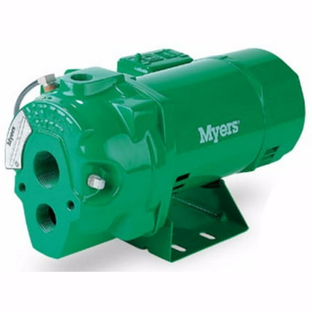 Deep Well Jet Package - Fe Myers HR50D Convertible Deep Well Jet Pumps, 1/2 HP, Cast Iron