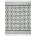 thumbnail image 3 of Nourison Home Series 3 8' x 10'6" Grey/Ivory Diamond Indoor Rug, 3 of 9
