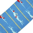 thumbnail image 4 of Cool Socks Swimmers Fun Print Novelty Crew Socks for Men, 4 of 6