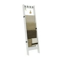 thumbnail image 1 of Escalera para mantas TRIFEBLE de 6 niveles, blanca, con ganchos, 189 cm, 1 of 7