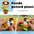 thumbnail image 3 of Kit Crochet Panda, Kit Crochet Animal Facile à Utiliser pour la Famille, 3 of 7