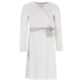 thumbnail image 4 of Huowey Girls Angel Dress Up Set Stain Skill High Waist Mesh Long Sleeve Long Dresses With Wings Fairy Tale Party Gown For Kids Birthday Pageant Wedding Outfits Fashion Streetwear,White,3-4 Years, 4 of 9