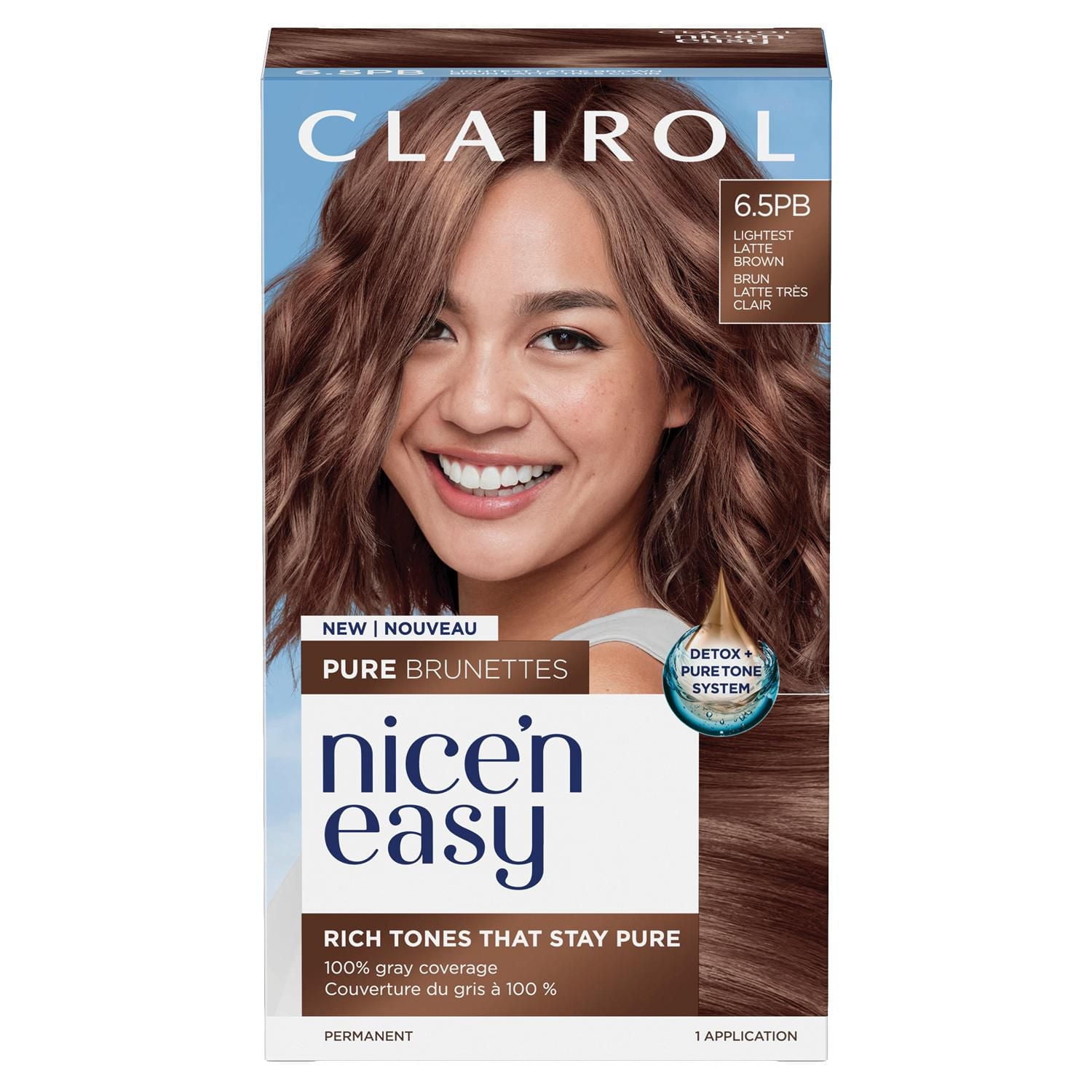 Clairol Coloration permanente Nice'N Easy Pure Brunettes Des Tons Riches Qui Gardent Leur Pureté
