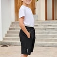 thumbnail image 5 of YunPes Boys Athletic Shorts Mesh Basketball Soccer Kids Youth Shorts Quick Dry Sport Active Clothes with Zipper Pockets Ice Silk, 5 of 8