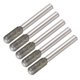 thumbnail image 1 of Brocas de diamante para moler, bits de taladro para herramienta rotativa, vástago de 1/4 de pulgada, nariz de bola cilíndrica de 8 mm, 120 de grano, 5 piezas, 1 of 4