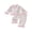 Pink, variant on RUINIXCW Toddler Baby Girl Spring Fall Winter Pajamas Set Kids PJS Sleepwear Floral Print Ruffled Button Down Collar Long Sleeve Shirt Tops Pants Set