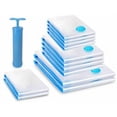 thumbnail image 1 of Compression Bags for Travel, Waterproof Vacuum Storage Bags with Double Zipper Seal, 1 of 5