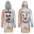 thumbnail image 3 of 4th of July Ragdoll Celebrates Independence Day All Over Print 3D Hooded Duffle Toggle Coat Cat Lover Kitten Owner Gifts Idea - 12010, 3 of 6